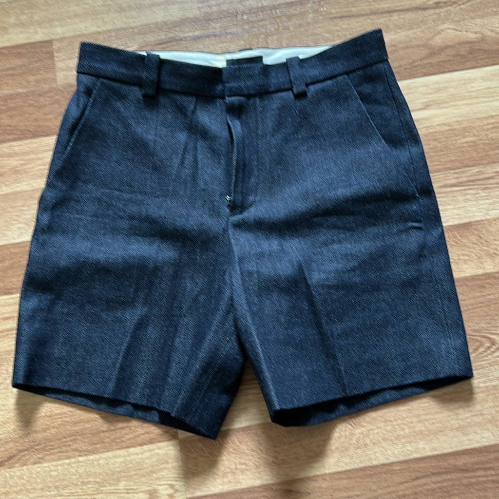 Marc Jacobs Dark Blue Denim Bermuda Shorts (26)